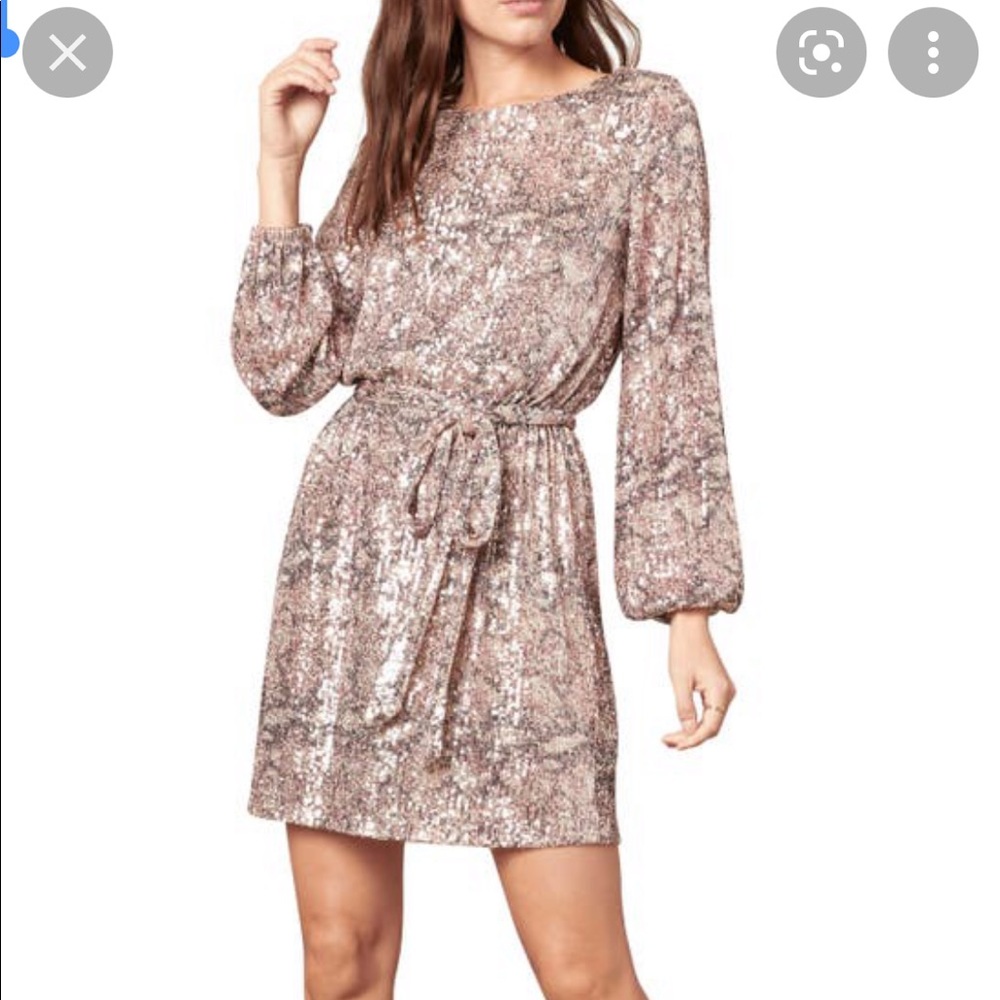 Cupcakes and Cashmere, Sequin Mini Dress, Size Large